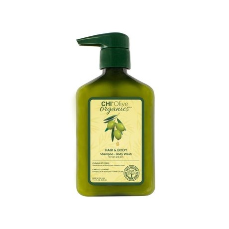 CHI OLIVE ORGANICS HAIR & BODY SHAMPOO BODY WASH